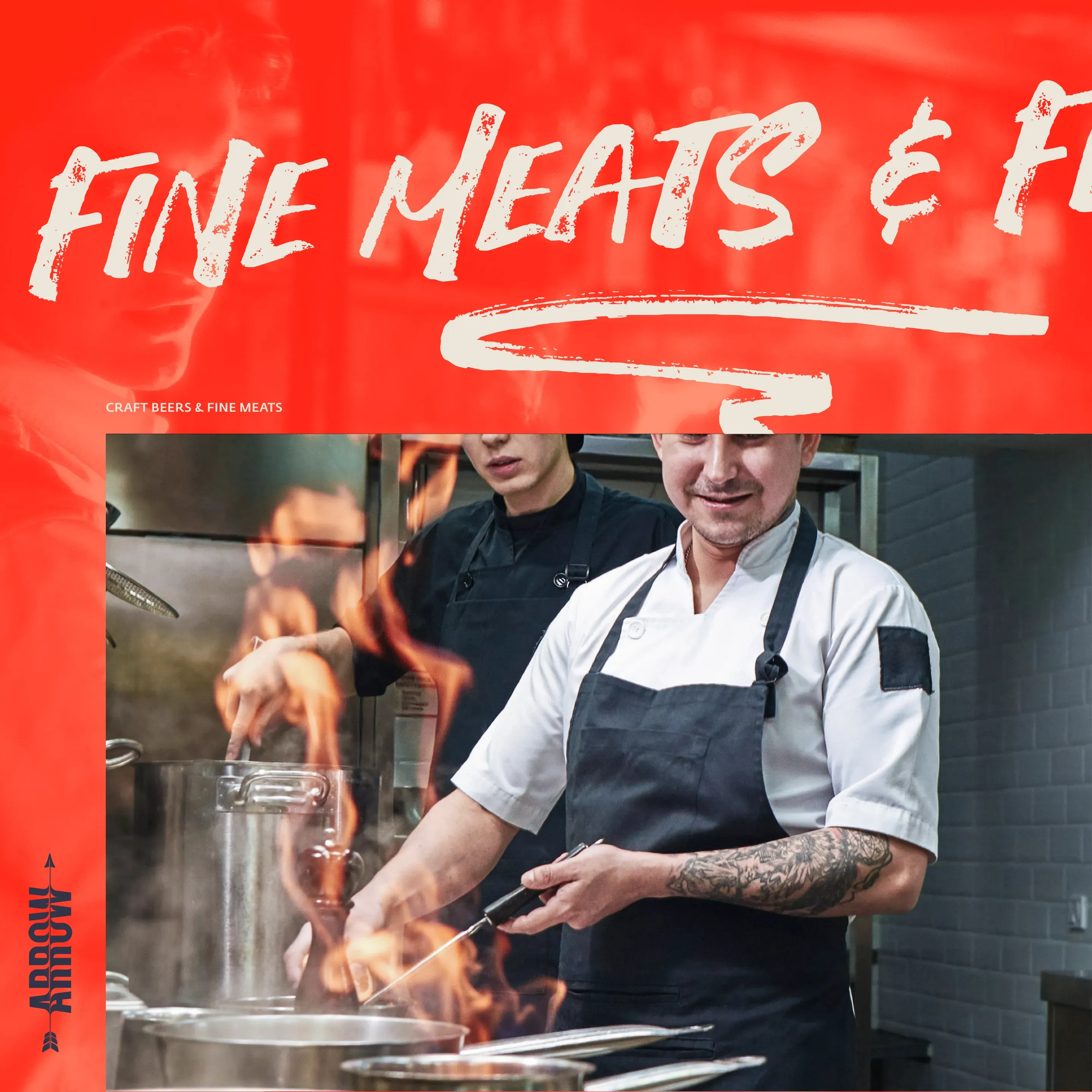 Arrow brewery and grill - Graphics